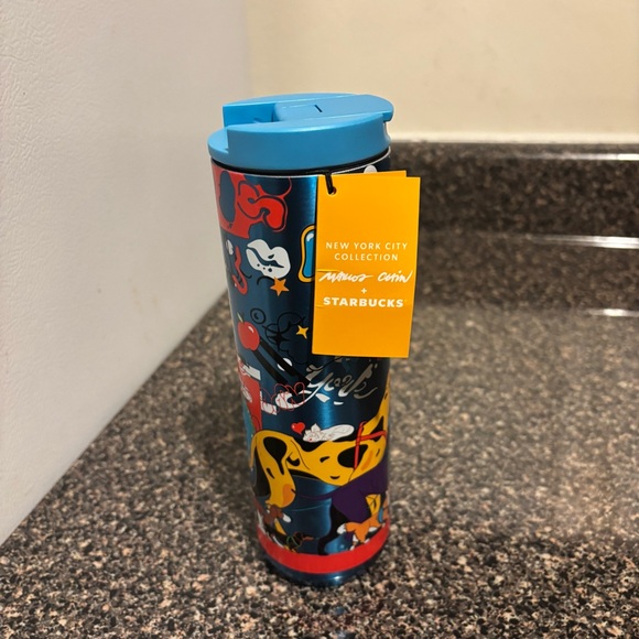 Starbucks X Marcos Chin New York Insulated Tumbler 16 Oz 2025 Limited Edition - Picture 2 of 9